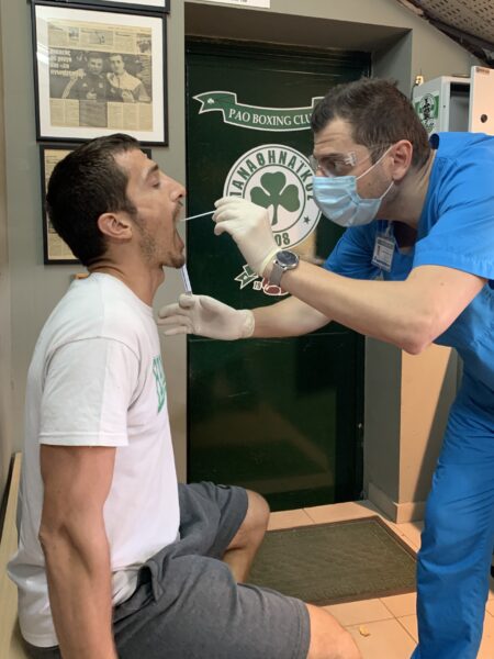 Πέρασαν τεστ Covid προπονητές και προσωπικό ακαδημιών (Pics)