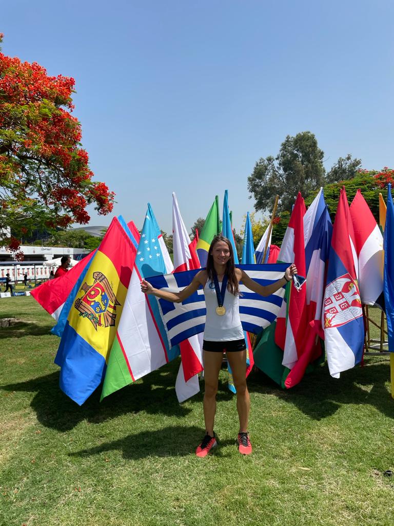 Χάλκινο μετάλλιο η Νίκα στο Παγκόσμιο Πρωτάθλημα Laser Run Cairo
