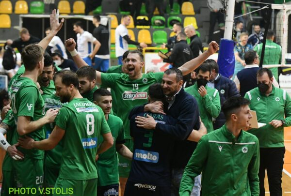 Panathinaikos in the quarterfinals