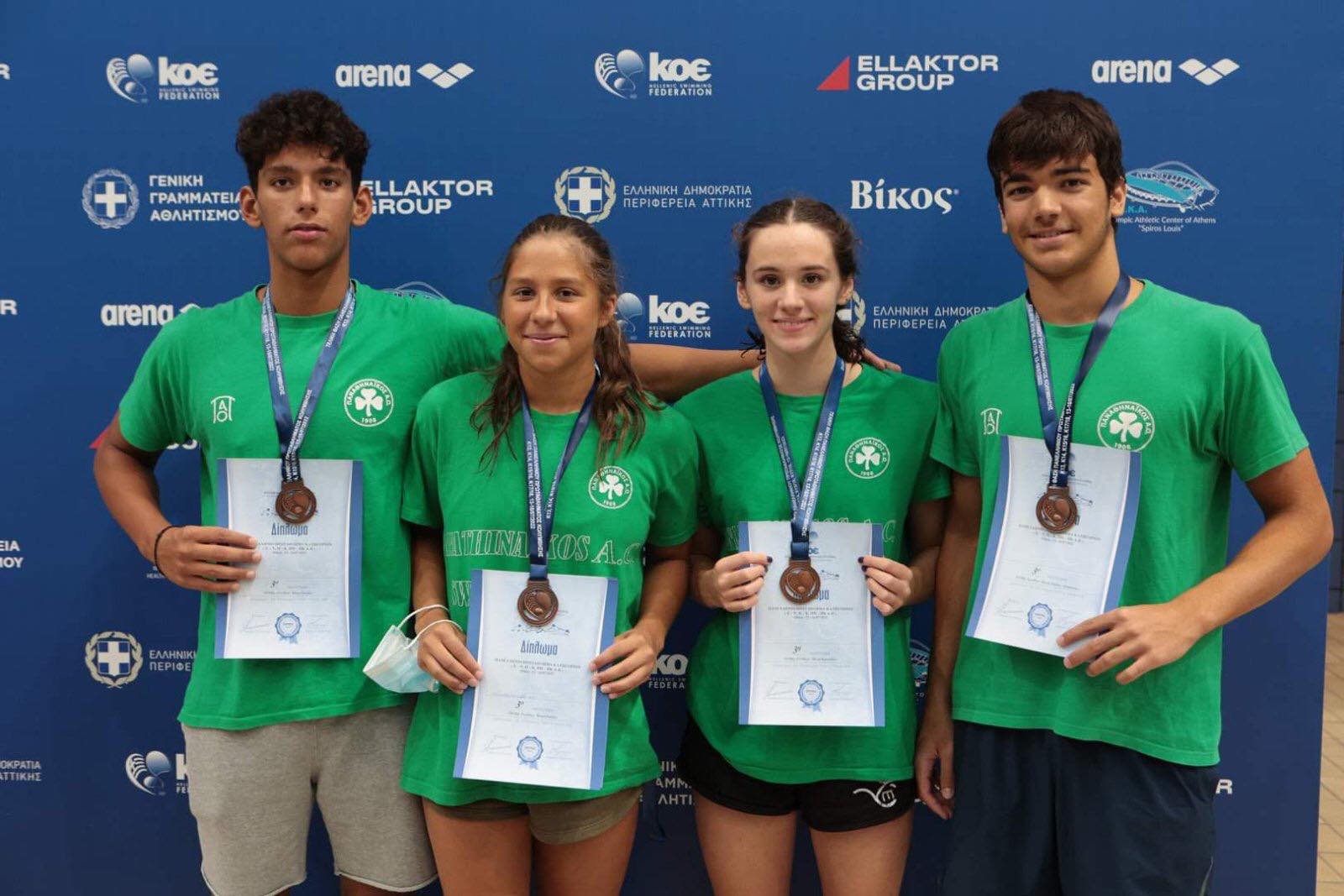 Τέσσερα «πράσινα» μετάλλια