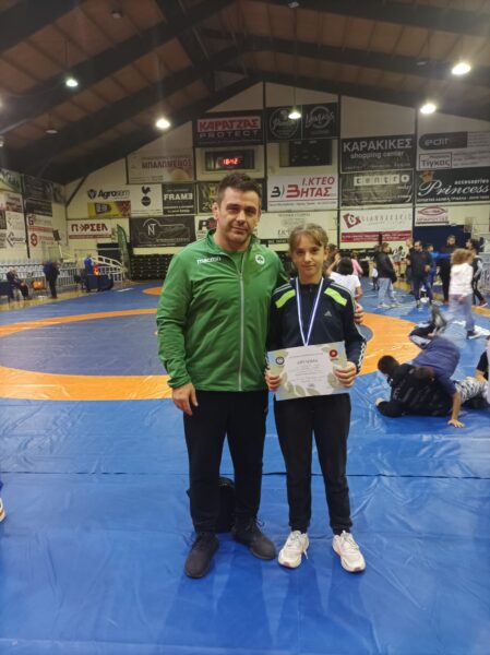 «Πράσινο» ιστορικό μετάλλιο στην πάλη!