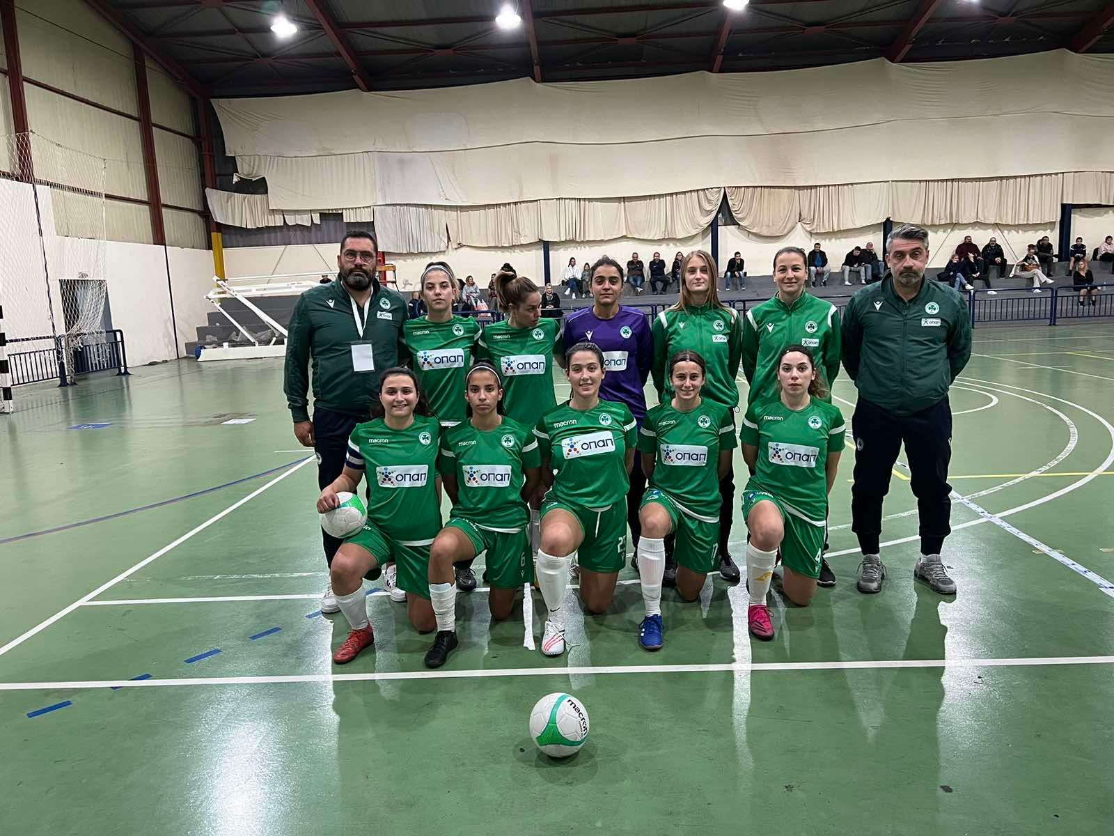 Άνετη νίκη για το futsal γυναικών