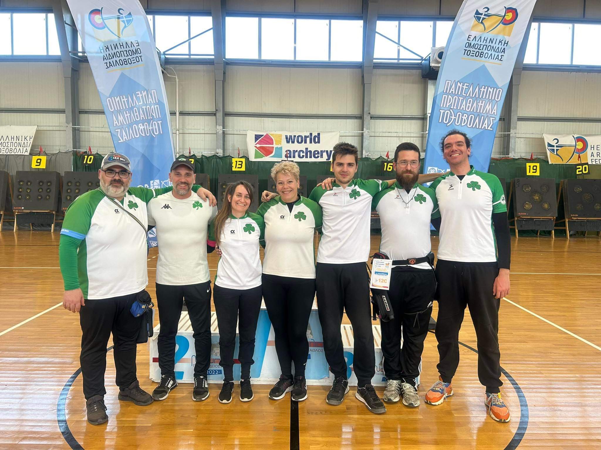 «Ασημένιο» τριφύλλι  στο Πανελλήνιο Τοξοβολίας Κ.Χ.