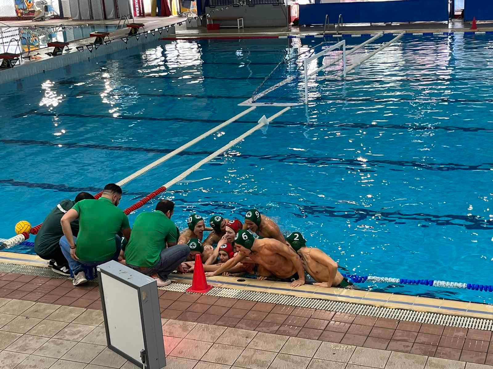 Νίκη κόντρα σε Ολυμπιακό και Υδραϊκό για τους παίδες του πόλο