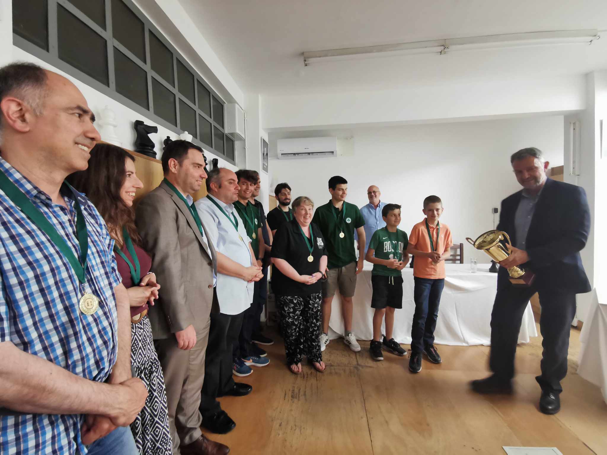 Έκλεισε τη χρονιά με γιορτή το σκάκι