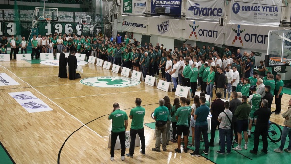 Δείτε Livestreaming τον Αγιασμό και τη Media Day του Παναθηναϊκού Α.Ο.