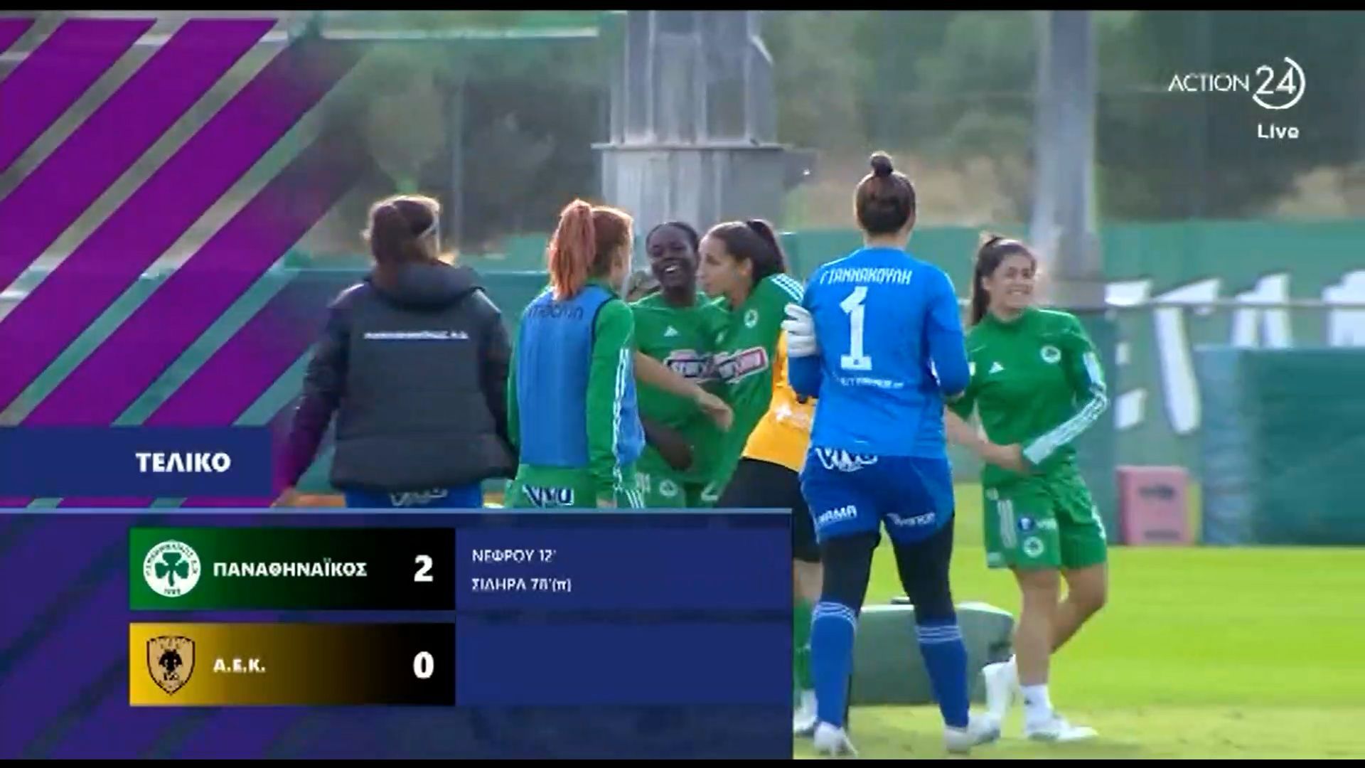 Παναθηναϊκός – ΑΕΚ 2-0 (Highlights)