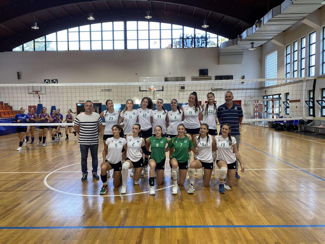 Μόνο νίκες για τα κορίτσια του Παναθηναϊκού