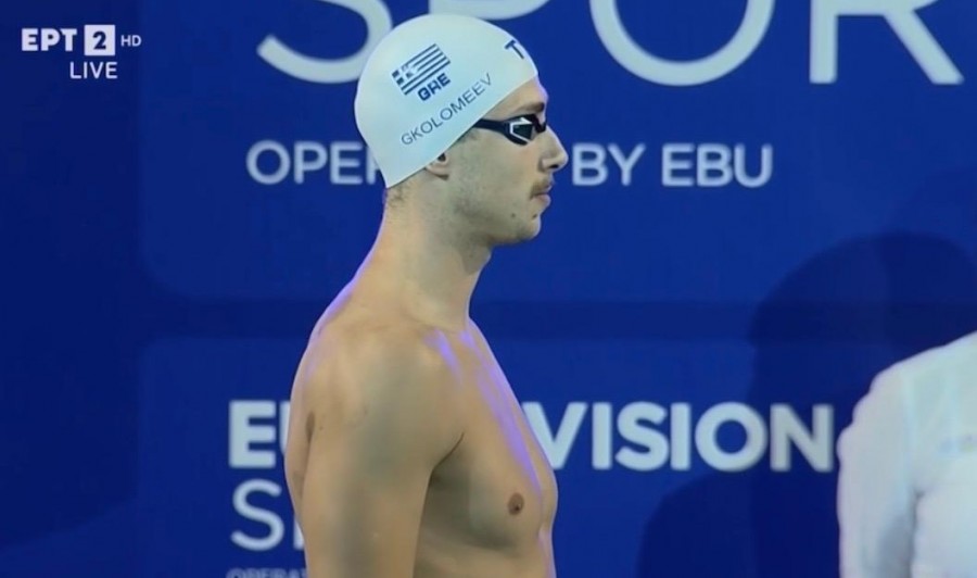 10ος ο Γκολομέεβ στα 50μ. ελεύθερο