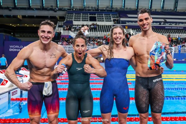 Πέμπτες στον κόσμο  Δράκου και Ντουντουνάκη με τη mixed 4Χ100μ. μεικτή!