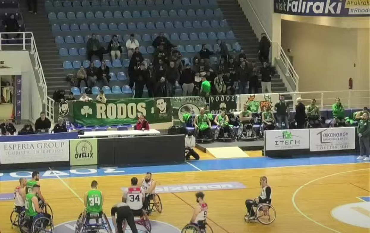 Συνεχίζει αήττητο το μπάσκετ με αμαξίδιο!