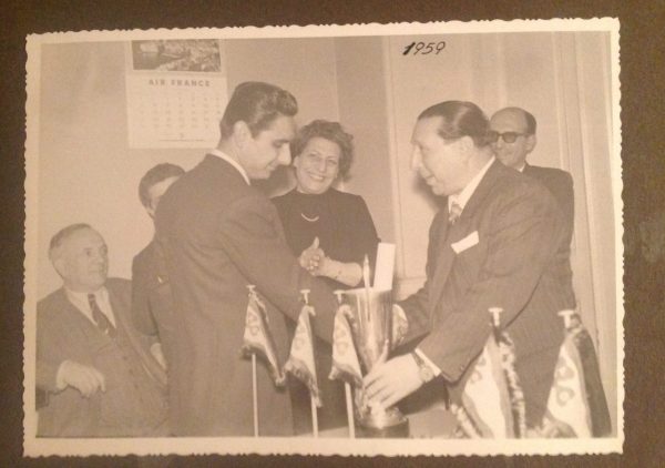 Σαν σήμερα το 1959-Ο Τσαφαντάκης τερμάτισε με διάσειση !