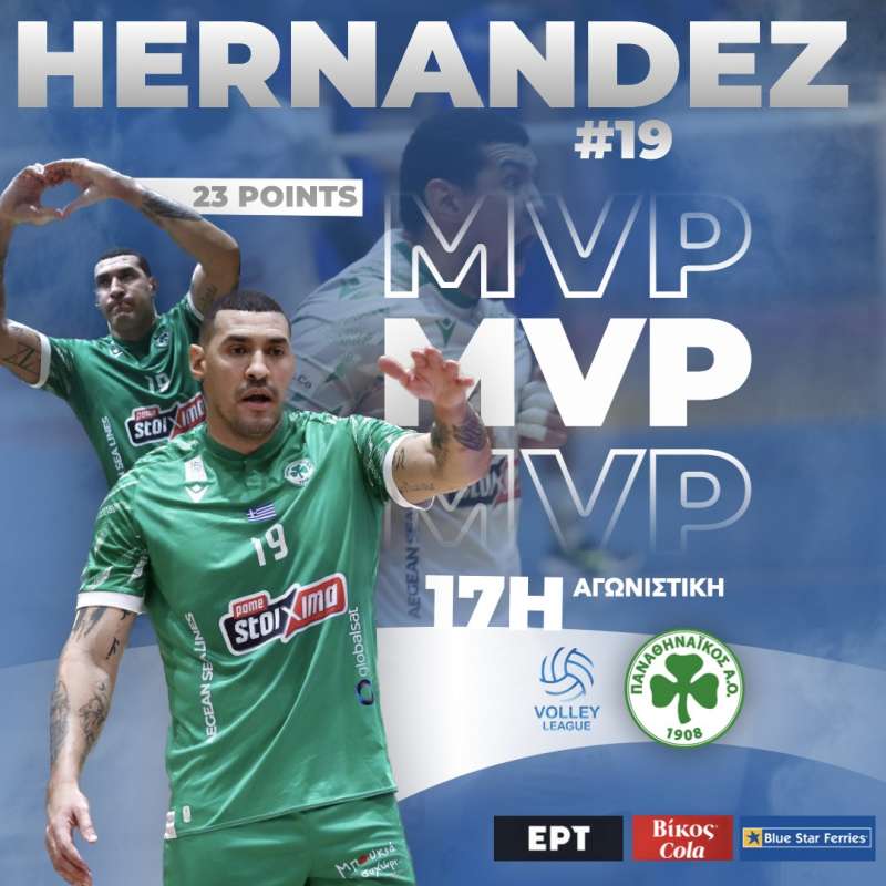 MVP ο Φερνάντο Ερνάντεζ!