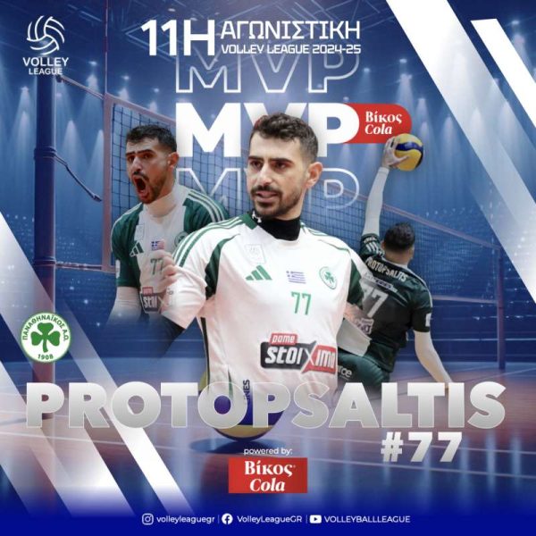 Ο Πρωτοψάλτης MVP της 11ης αγωνιστικής