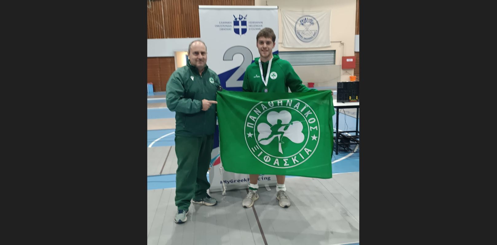 Πράσινο μετάλλιο στην ξιφασκία