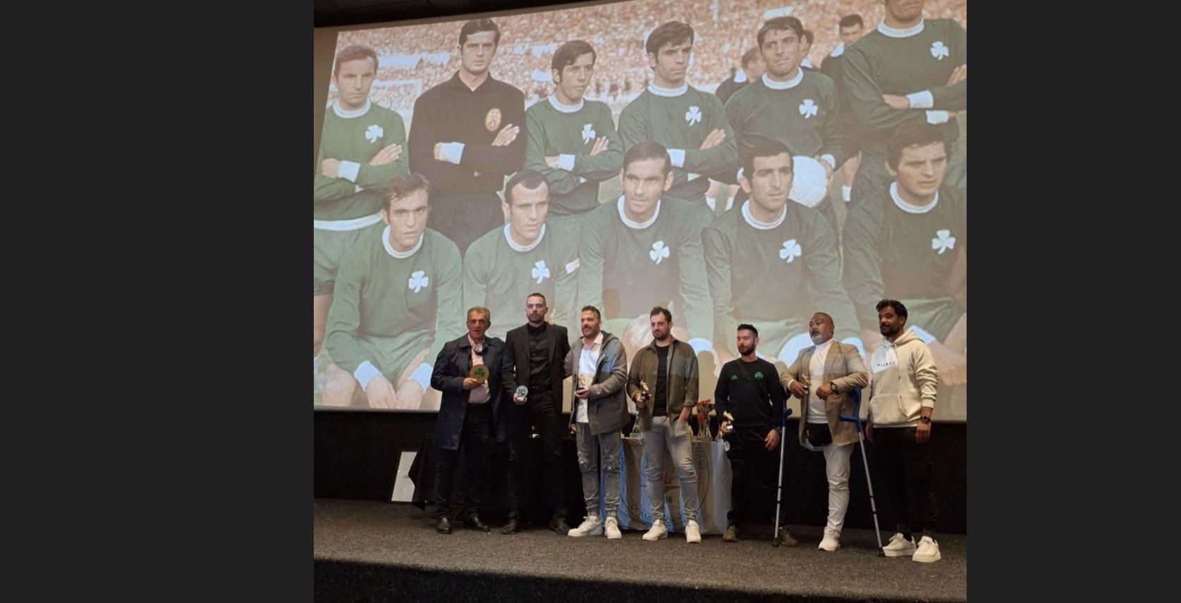 Βράβευση των Αμπελοκήπων στο τμήμα ποδοσφαίρου Ακρωτηριασμένων του Παναθηναϊκού