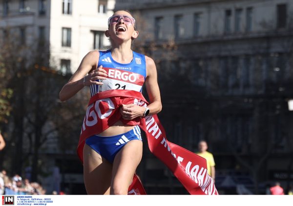 Πρώτη η Μαρινάκου με ρεκόρ διαδρομής