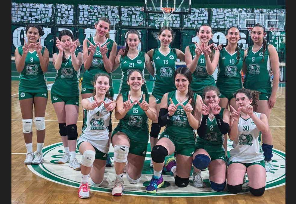 Οι «πράσινοι» αγώνες των ακαδημιών βόλέϊ