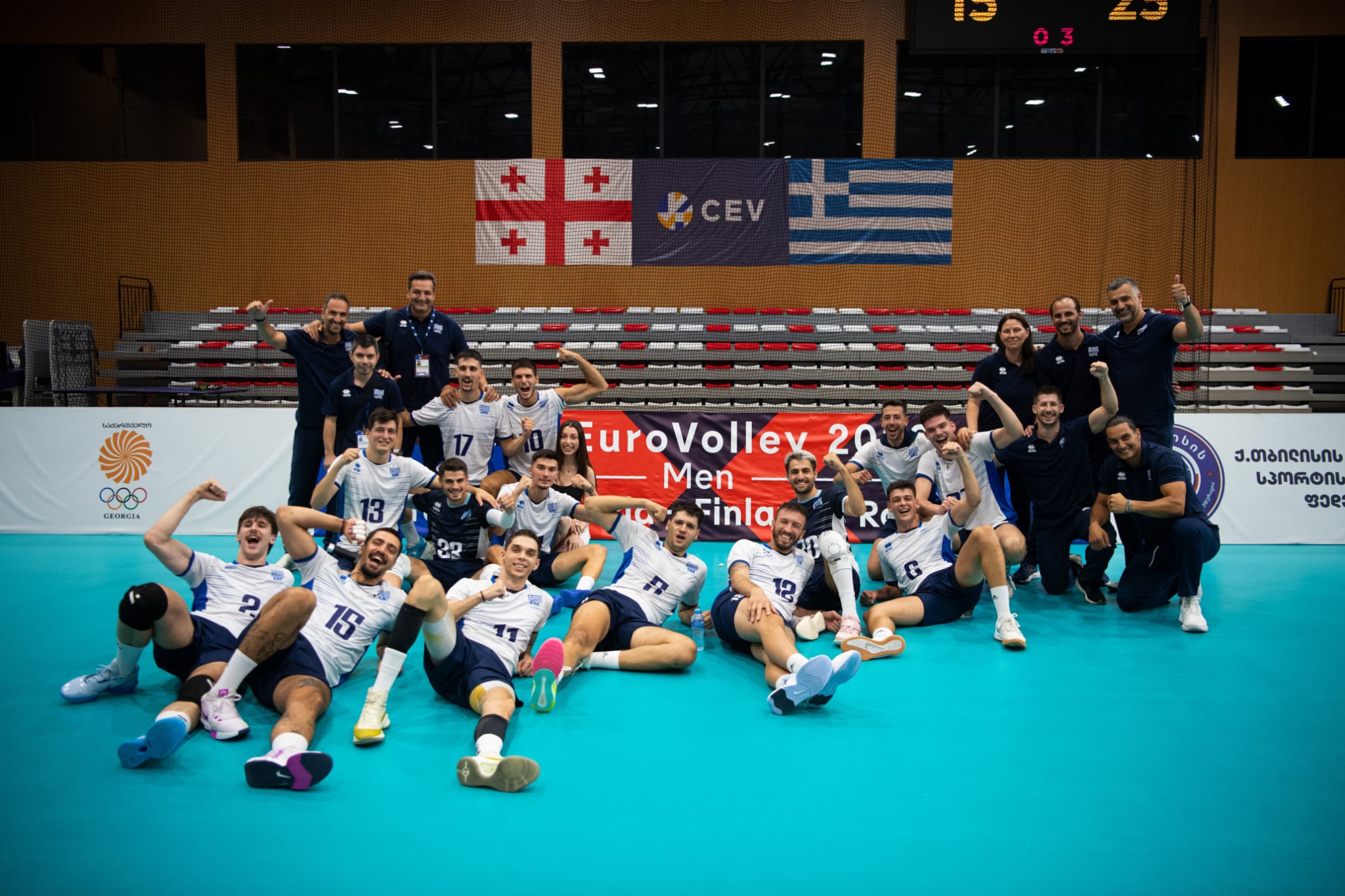 Πρόκριση στο Ευρωβόλεϊ με πράσινο άρωμα