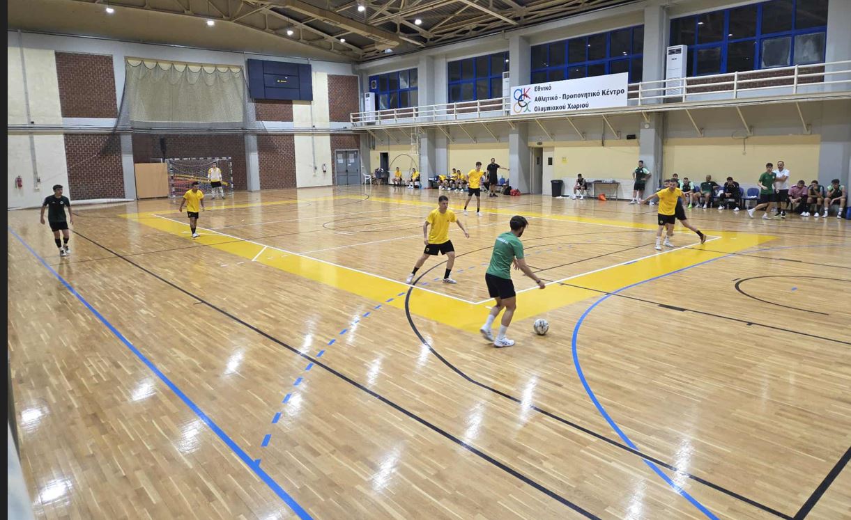 Δοκιμές για το «πράσινο» futsal