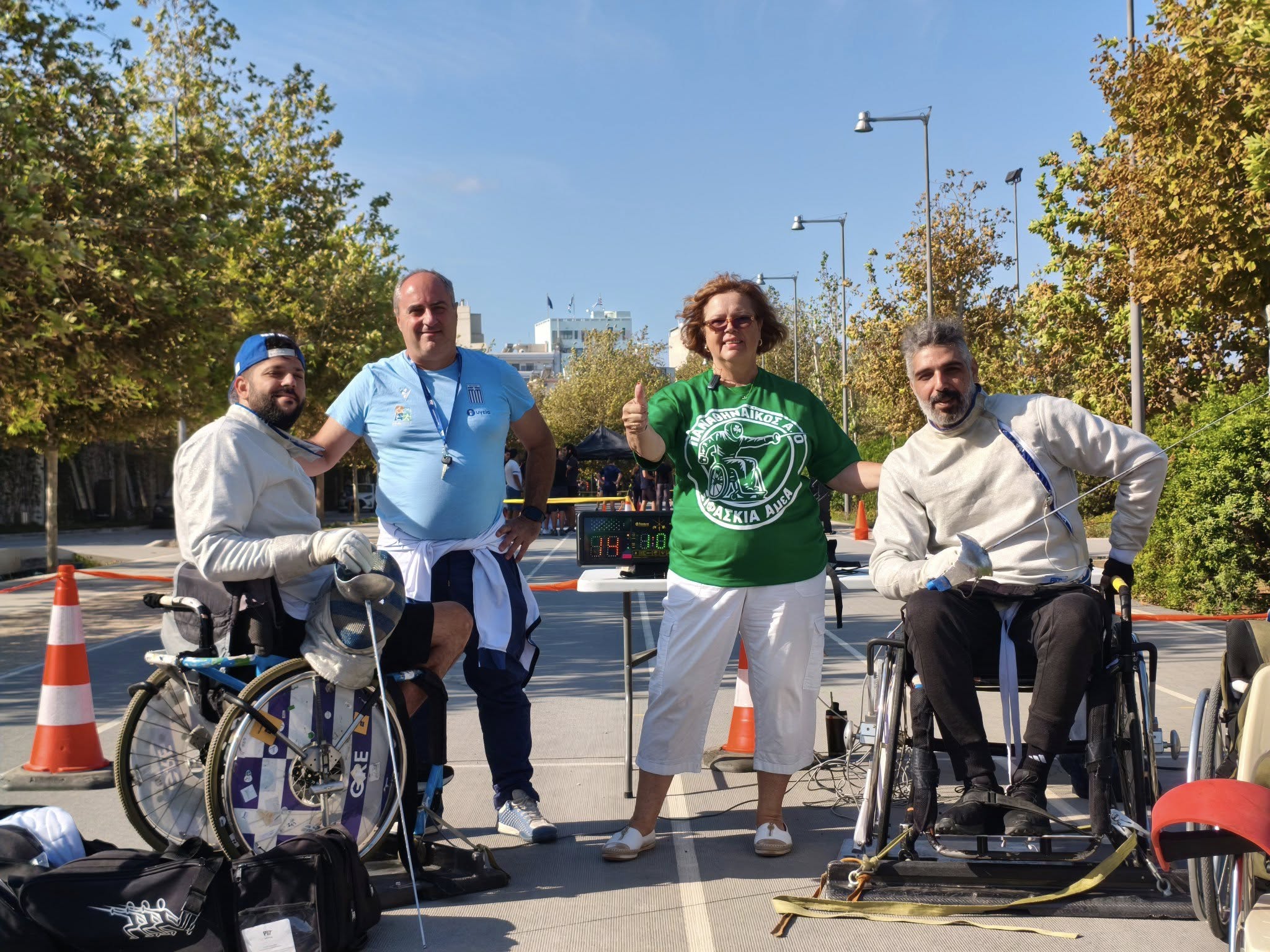 Παγκόσμια ημέρα σχολικού αθλητισμού με πράσινο χρώμα