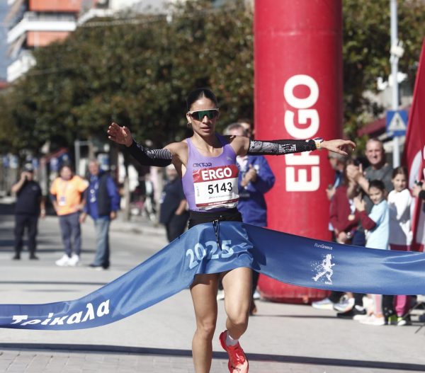 Πρώτη η Κυριακοπούλου στα Τρίκαλα