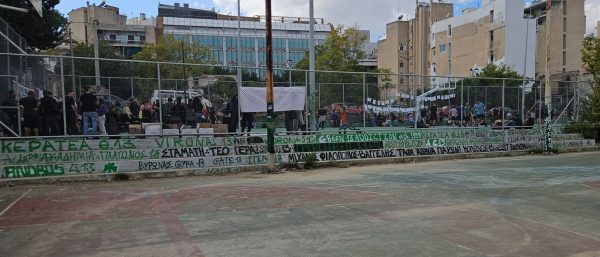 Συμμετοχή στη δράση της ομάδας αλληλεγγύης αστέγων