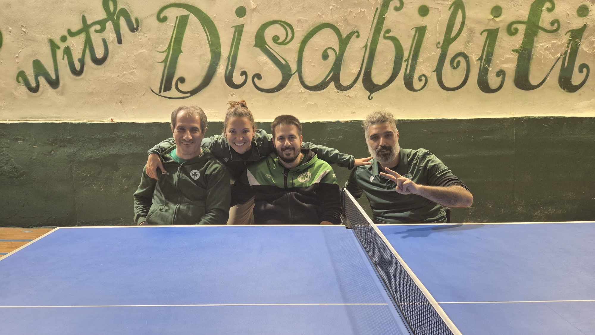 Πρεμιέρα για το τμήμα πινγκ πονγκ ΑμεΑ του Παναθηναϊκού