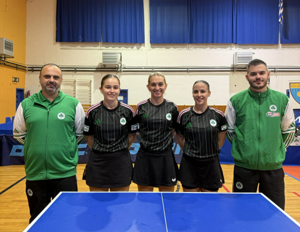 Δύο στα δύο για τις γυναίκες του πινγκ πονγκ