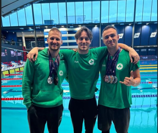 Νέο ευρωπαϊκό μετάλλιο και δύο πανελλήνια ρεκόρ