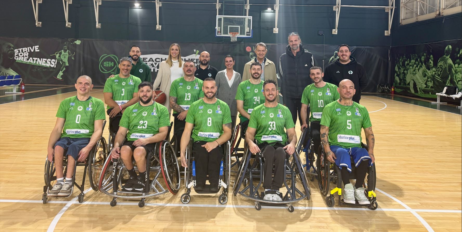 «Πράσινη» προπόνηση με Αλβέρτη και Παπαφωτίου