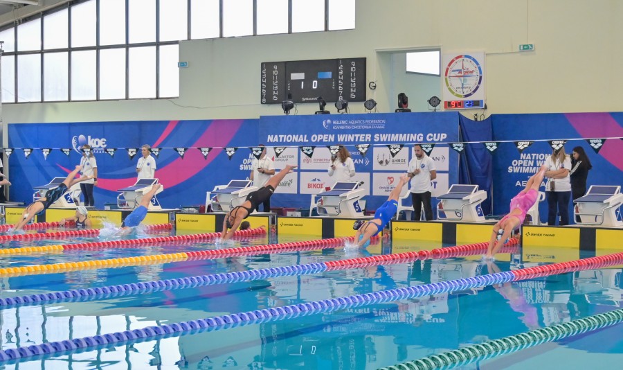 Kαλή παρουσία στην κολύμβηση