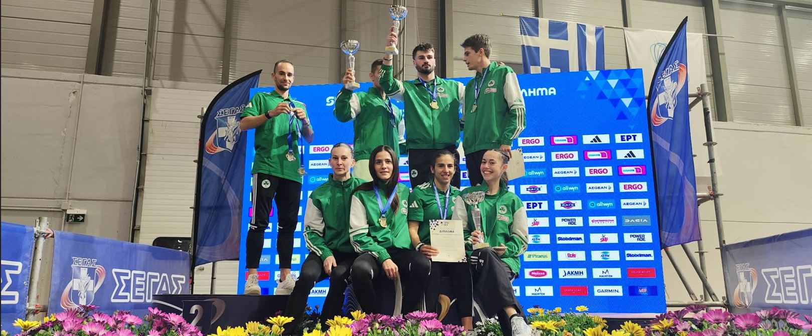 1833 οι τίτλοι- Πρωταθλητές Ελλάδας σε άνδρες και γυναίκες στον κλειστό στίβο!