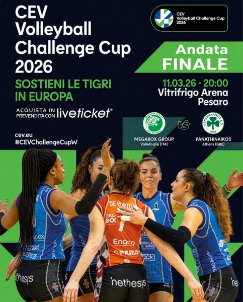 Εισιτήρια για τον Ευρωπαϊκό τελικό του βόλεϊ γυναικών στην Ιταλία