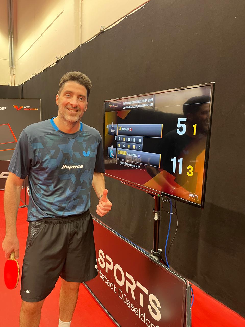 Στην 16άδα του γερμανικού WTT Feeder o Γκιώνης