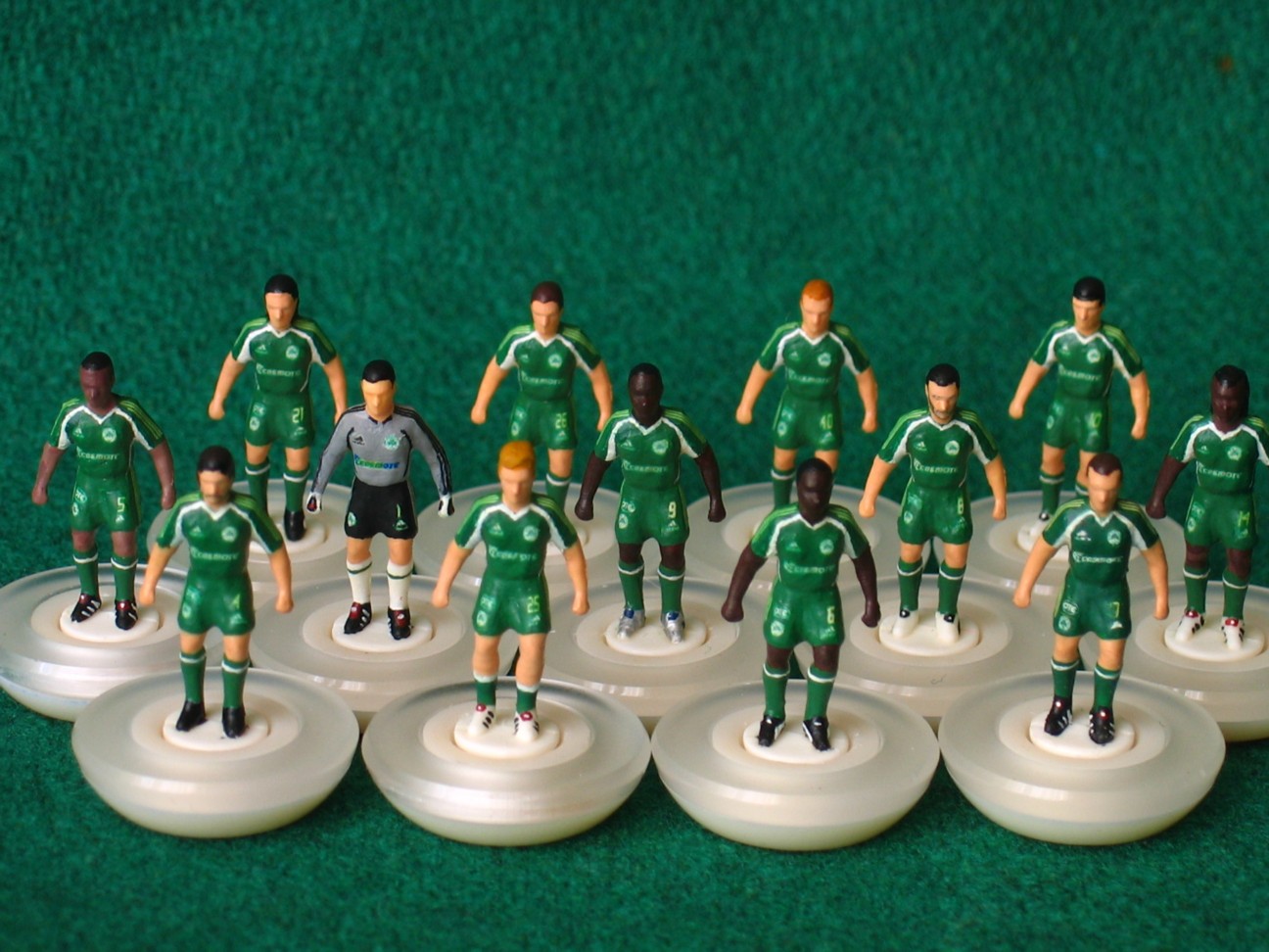H ομάδα Subbuteo με το όνομα Παναθηναϊκού
