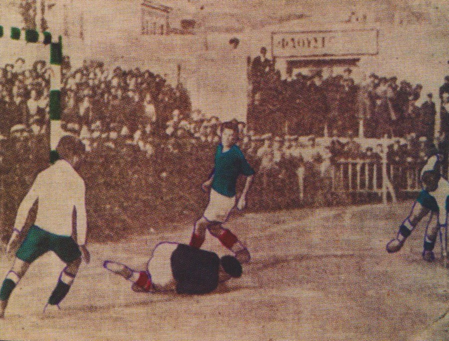 Ο «πράσινος» χαφ Κώστας Ξανθόπουλος