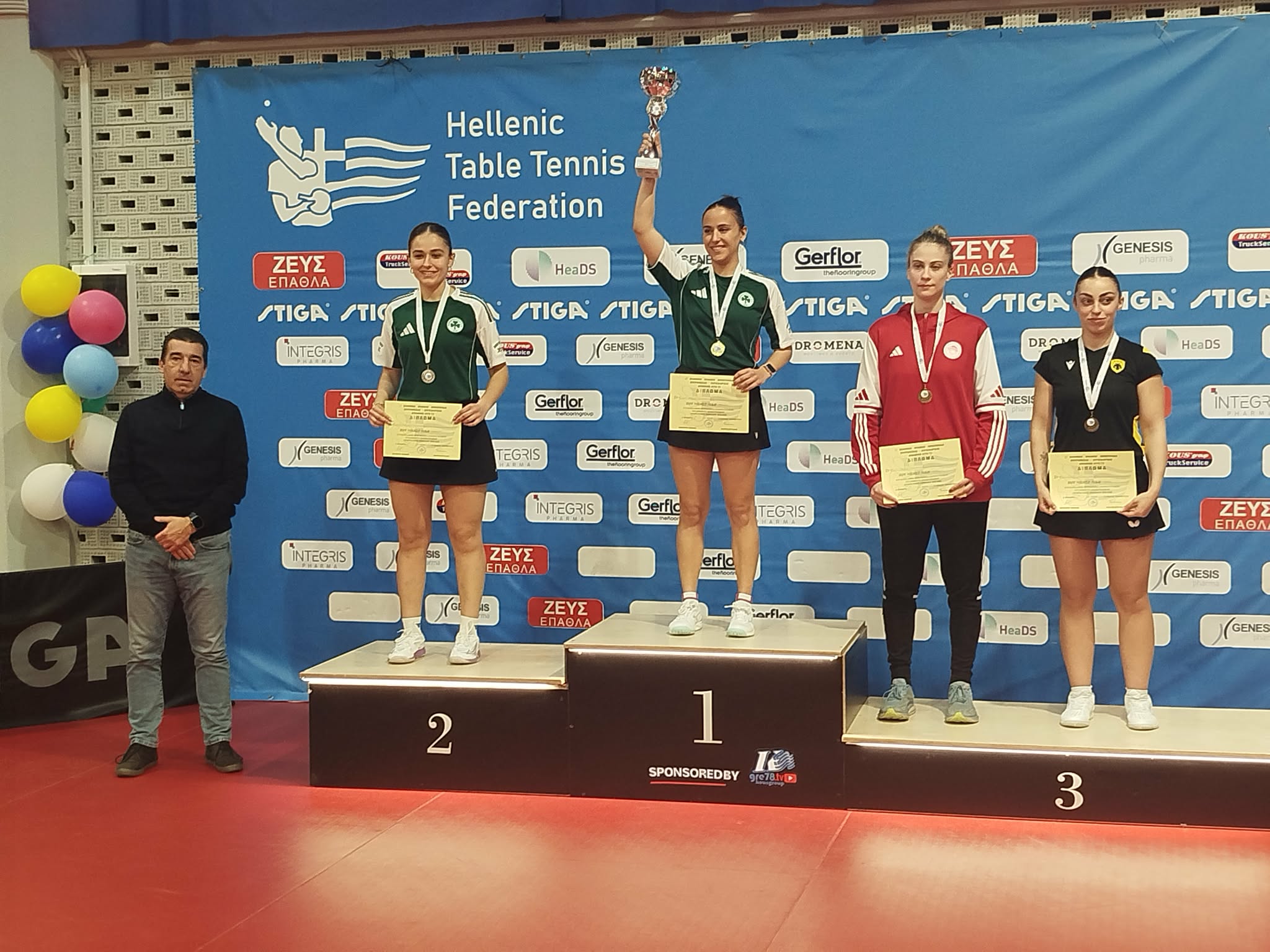 Τα περισσότερα μετάλλια ο Παναθηναϊκός