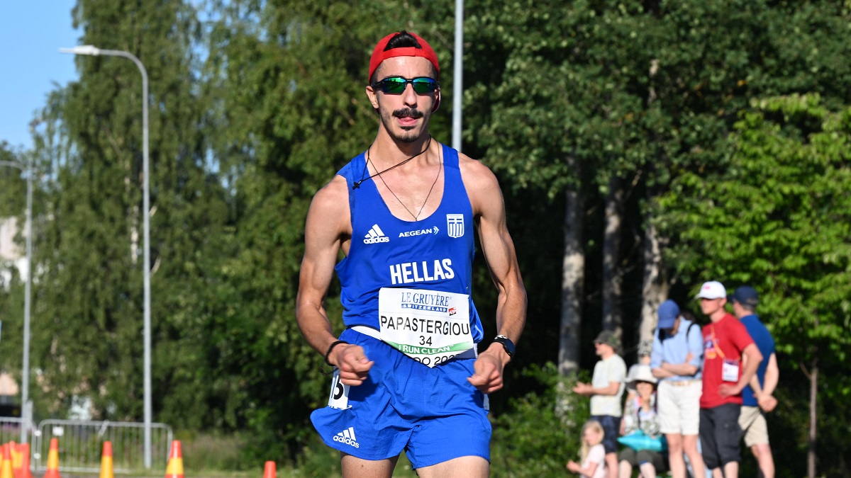Δεύτερος ο Παπαστεργίου στην Ελλάδα