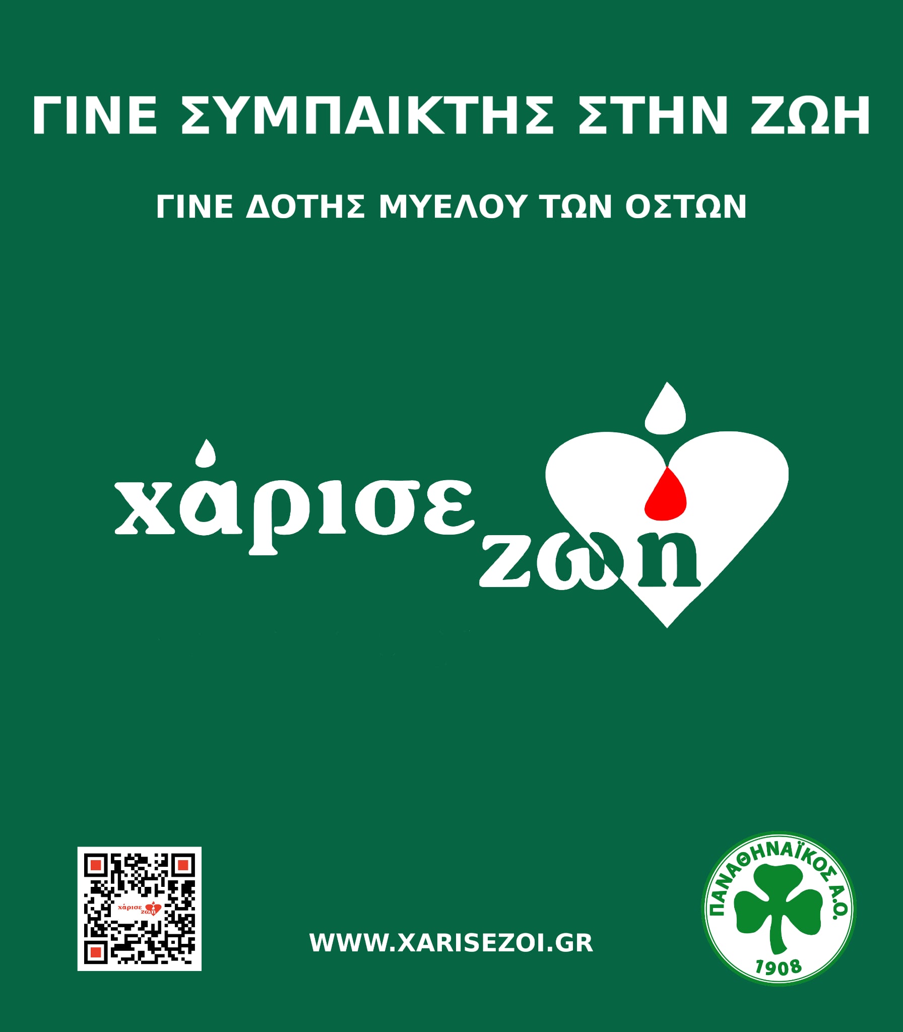 «Χάρισε Ζωή» στον πρώτο τελικό της Volley League