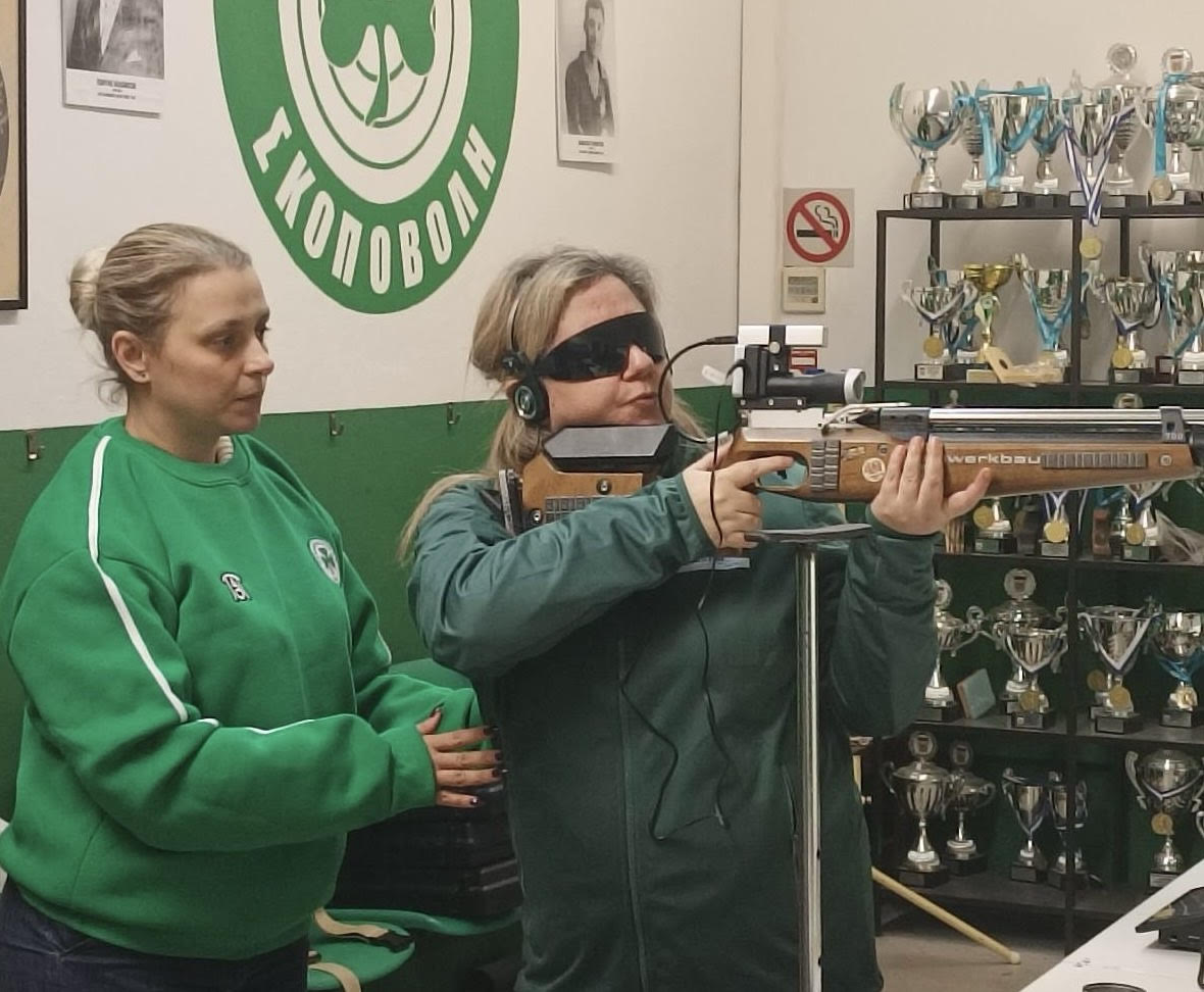 Παρουσίαση Σκοποβολής για Άτομα με Οπτική Αναπηρία