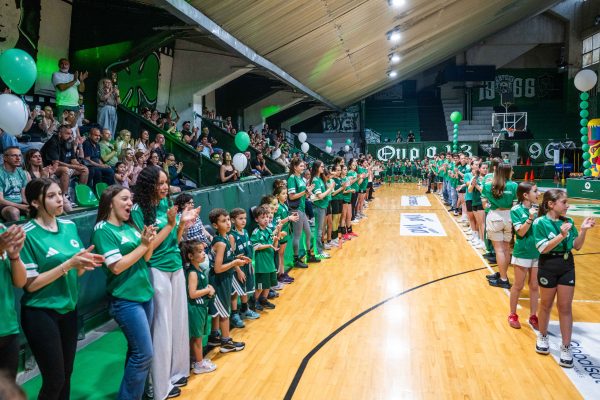 H «πράσινη» γιορτή των ακαδημιών μπάσκετ και βόλεϊ