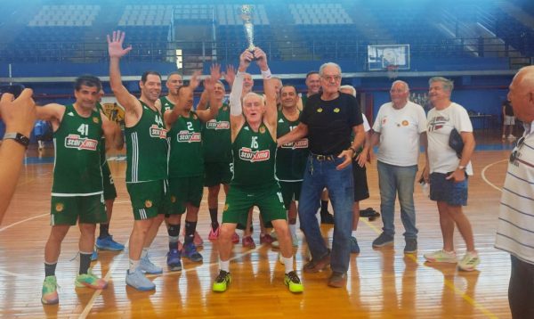 Πρωταθλητές οι Παλαίμαχοι του ΠΑΟ στο μπάσκετ