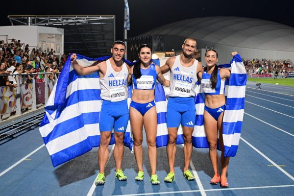 «Χάλκινη» η 4Χ100 μικτή με Μυριανθόπουλο